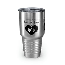 Load image into Gallery viewer, I'm Grateful For Love, Joy, Peace and You" Ringneck Tumbler, 30oz