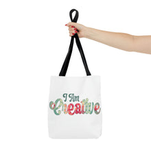 Load image into Gallery viewer, "I Am Creative" Tote Bag