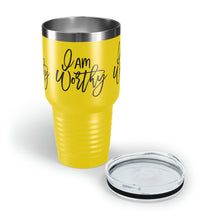 Load image into Gallery viewer, "I Am Worthy" Ringneck Tumbler, 30oz