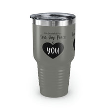 Load image into Gallery viewer, I'm Grateful For Love, Joy, Peace and You" Ringneck Tumbler, 30oz
