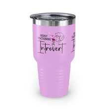 Load image into Gallery viewer, Copy of "Happily Introverted" Ringneck Tumbler, 30oz