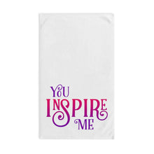 Load image into Gallery viewer, "You Inspire Me" Hand Towel