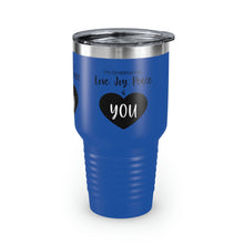 Load image into Gallery viewer, I'm Grateful For Love, Joy, Peace and You" Ringneck Tumbler, 30oz