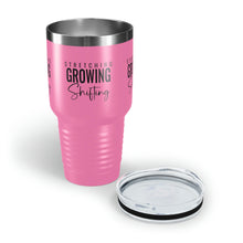 Load image into Gallery viewer, Stretching Growing Shifting" Ringneck Tumbler, 30oz