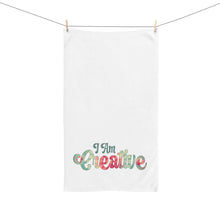 Load image into Gallery viewer, "I Am Creative" Hand Towel