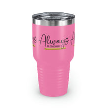 Load image into Gallery viewer, "Always Be Coachable" Ringneck Tumbler, 30oz