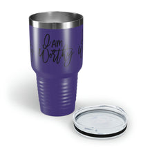 Load image into Gallery viewer, "I Am Worthy" Ringneck Tumbler, 30oz