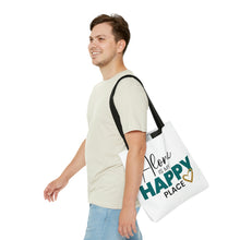 Load image into Gallery viewer, "Alone Is My Happy Place" Tote Bag