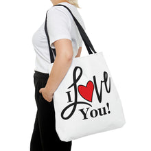 Load image into Gallery viewer, "I Love You" Tote Bag