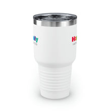 Load image into Gallery viewer, "Happily Introverted" Ringneck Tumbler, 30oz