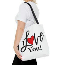 Load image into Gallery viewer, "I Love You" Tote Bag