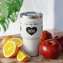 Load image into Gallery viewer, I'm Grateful For Love, Joy, Peace and You" Ringneck Tumbler, 30oz
