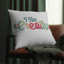 Load image into Gallery viewer, "I Am Creative" Pillow