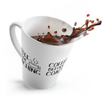 Load image into Gallery viewer, "Coffee Before Coaching" Latte Mug, 12oz