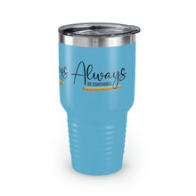 Load image into Gallery viewer, "Always Be Coachable" Ringneck Tumbler, 30oz