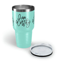 Load image into Gallery viewer, "I Am Worthy" Ringneck Tumbler, 30oz