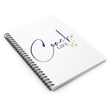 Load image into Gallery viewer, &quot;Coach Life&quot; Spiral Notebook
