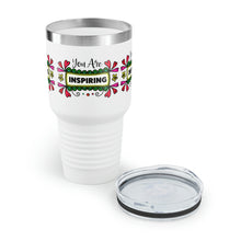 Load image into Gallery viewer, &quot;You Are Inspiring&quot; Ringneck Tumbler, 30oz
