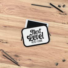 Load image into Gallery viewer, &quot;Next Level Here I Come&quot; Laptop Sleeve

