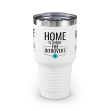 Load image into Gallery viewer, &quot;Home Is Where The Introvert Is&quot; Ringneck Tumbler, 30oz
