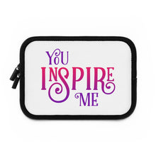 Load image into Gallery viewer, &quot;You Inspire Me&quot; Laptop Sleeve
