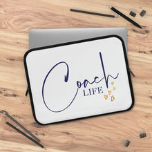 Load image into Gallery viewer, &quot;Coach Life&quot; Laptop Sleeve
