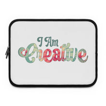 Load image into Gallery viewer, I Am Creative&quot; Laptop Sleeve
