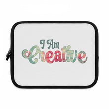 Load image into Gallery viewer, I Am Creative&quot; Laptop Sleeve
