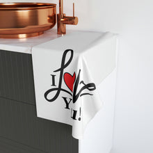 Load image into Gallery viewer, &quot;I Love You&quot; Hand Towel
