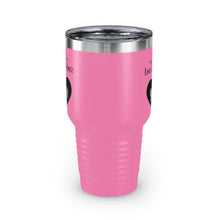 Load image into Gallery viewer, I&#39;m Grateful For Love, Joy, Peace and You&quot; Ringneck Tumbler, 30oz
