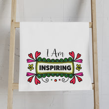 Load image into Gallery viewer, &quot;I Am Inspiring&quot; Hand Towel
