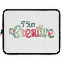 Load image into Gallery viewer, I Am Creative&quot; Laptop Sleeve
