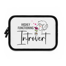 Load image into Gallery viewer, &quot;Highly Functioning Introvert&quot; Laptop Sleeve
