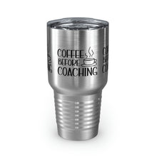 Load image into Gallery viewer, &quot;Coffee Before Coaching&quot; Ringneck Tumbler, 30oz
