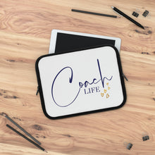 Load image into Gallery viewer, &quot;Coach Life&quot; Laptop Sleeve
