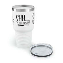 Load image into Gallery viewer, &quot;Shh I&#39;m Recharging&quot; Ringneck Tumbler, 30oz
