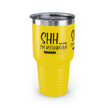 Load image into Gallery viewer, &quot;Shh I&#39;m Recharging&quot; Ringneck Tumbler, 30oz
