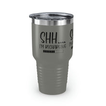 Load image into Gallery viewer, &quot;Shh I&#39;m Recharging&quot; Ringneck Tumbler, 30oz
