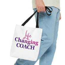 Load image into Gallery viewer, &quot;Life Changing Coach&quot; Tote Bag
