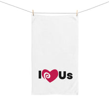 Load image into Gallery viewer, &quot;I Love Us&quot; Hand Towel
