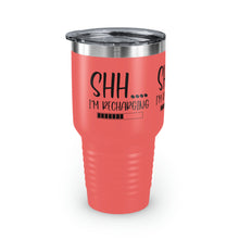 Load image into Gallery viewer, &quot;Shh I&#39;m Recharging&quot; Ringneck Tumbler, 30oz
