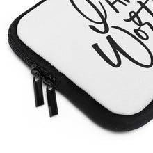 Load image into Gallery viewer, I Am Worthy&quot; Laptop Sleeve
