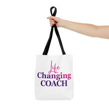 Load image into Gallery viewer, &quot;Life Changing Coach&quot; Tote Bag
