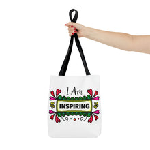 Load image into Gallery viewer, &quot;I Am Inspiring&quot; Tote Bag
