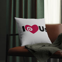 Load image into Gallery viewer, &quot;I Love Us&quot; Pillow
