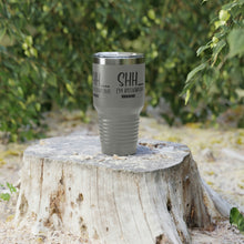 Load image into Gallery viewer, &quot;Shh I&#39;m Recharging&quot; Ringneck Tumbler, 30oz
