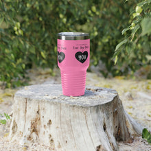 Load image into Gallery viewer, I&#39;m Grateful For Love, Joy, Peace and You&quot; Ringneck Tumbler, 30oz
