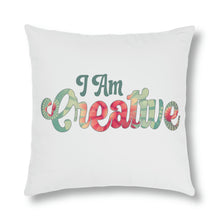 Load image into Gallery viewer, &quot;I Am Creative&quot; Pillow
