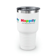 Load image into Gallery viewer, &quot;Happily Introverted&quot; Ringneck Tumbler, 30oz
