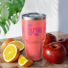 Load image into Gallery viewer, &quot;You Inspire Me&quot; Ringneck Tumbler, 30oz
